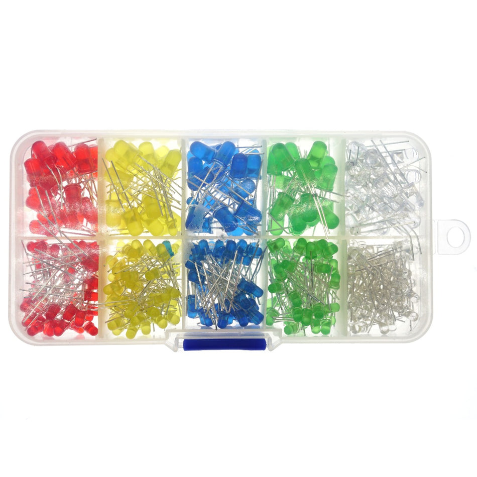 Geekcreit 350 Piece 3mm & 5mm LED Light Emitting Diode Kit
