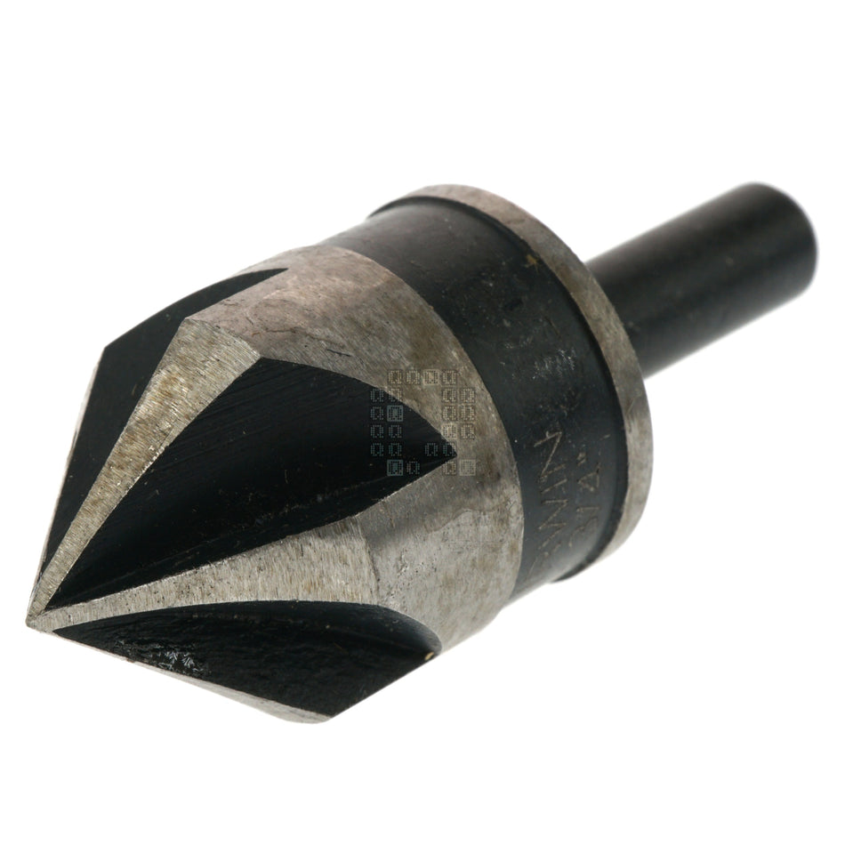 Irwin 12413 Round Shank High Speed Steel (HSS) Countersink, 3/4" / 19mm Diameter, 82ÃÂ°