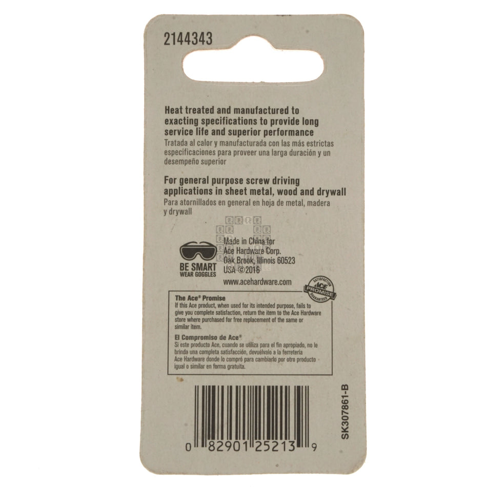 ACE Hardware 2144343 T19 TORX Driver Bit, 1" Length