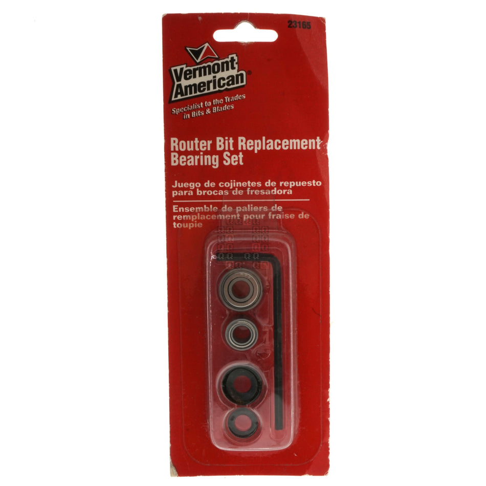 Vermont American 23165 Router Bit Replacement Ball Bearing Set