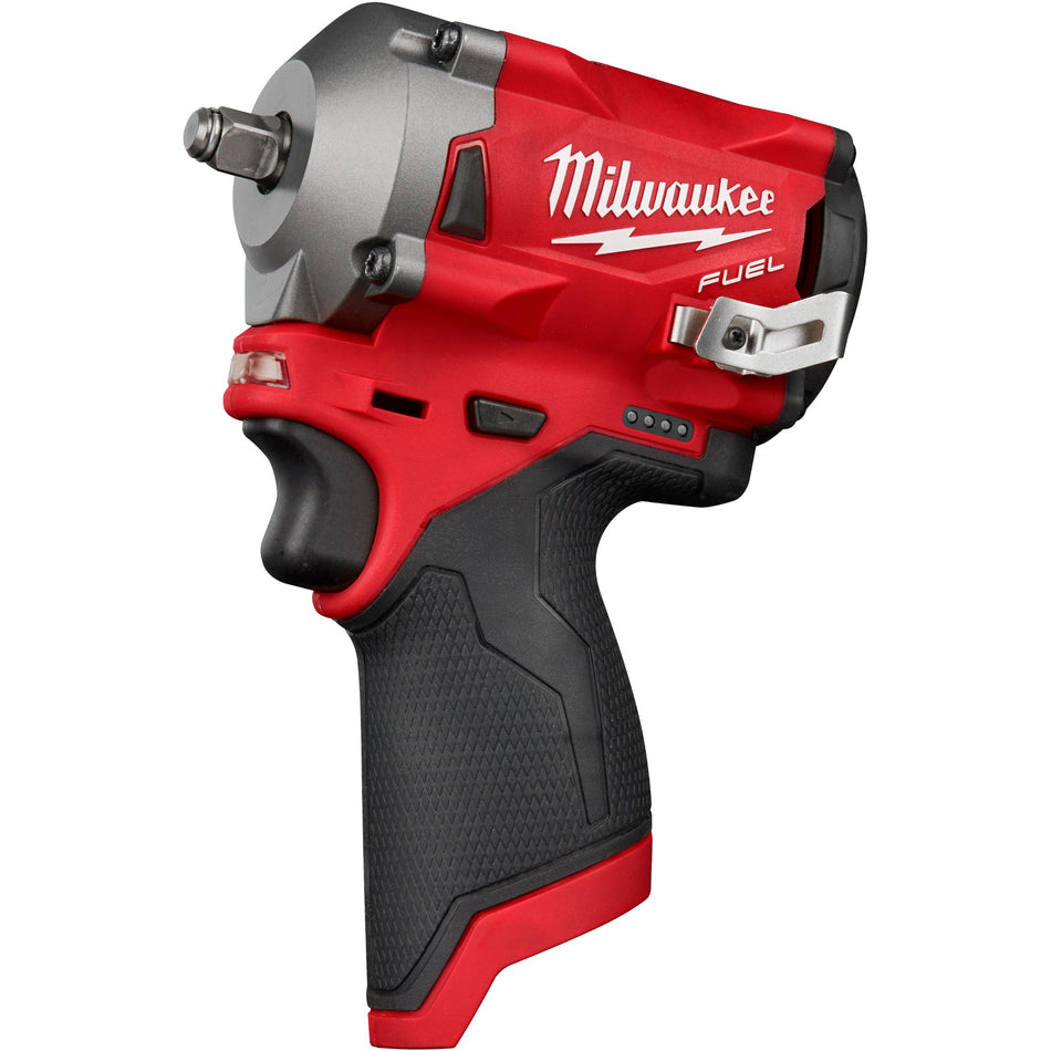 Milwaukee Tool 2554-20 M12 FUEL 3/8" Impact Wrench with Friction Ring