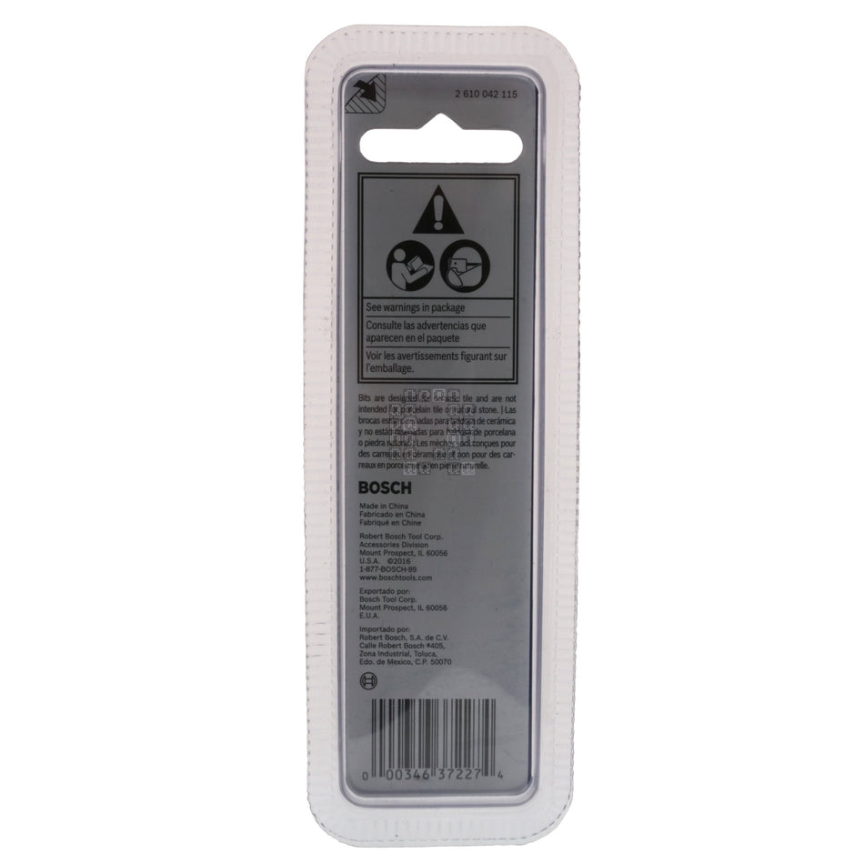 Bosch GT400 2610020407 5/16" Glass and Tile Bit