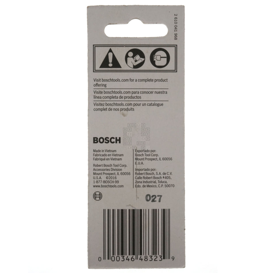 Bosch ITPH1201 Impact Tough PH1 #1 Phillips Insert Bit, 2" Length, 2610039564