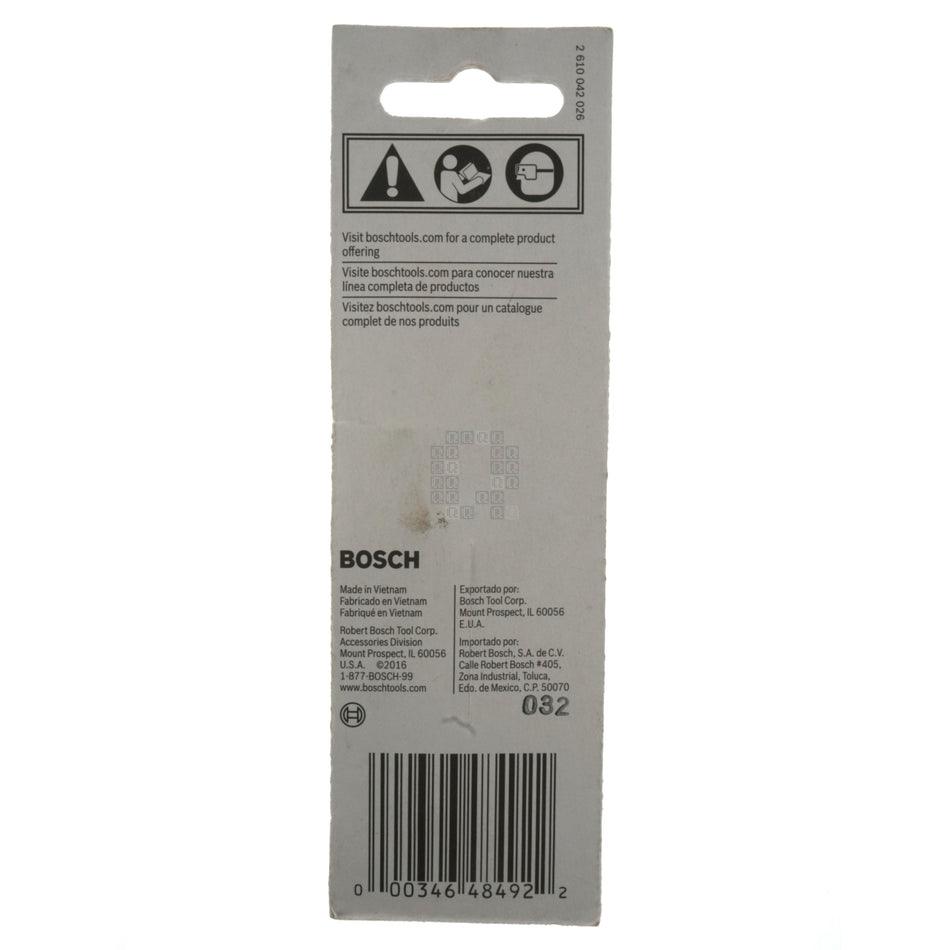 Bosch ITNS122 Impact Tough 1/2" Hex Magnetic Nut Setter, 2-9/16" Length, 2610039657