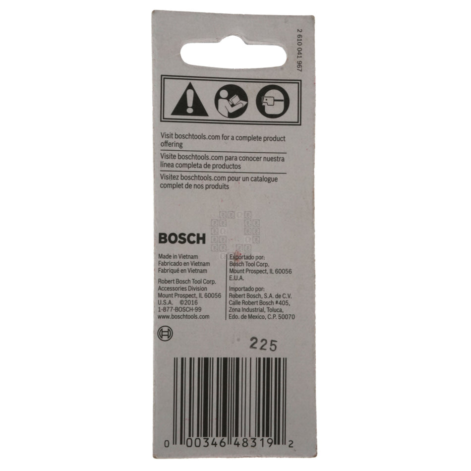 Bosch ITBH201 2610039732 1/4" Hex Impact Tough Magnetic Bit Holder, 2.25" Length
