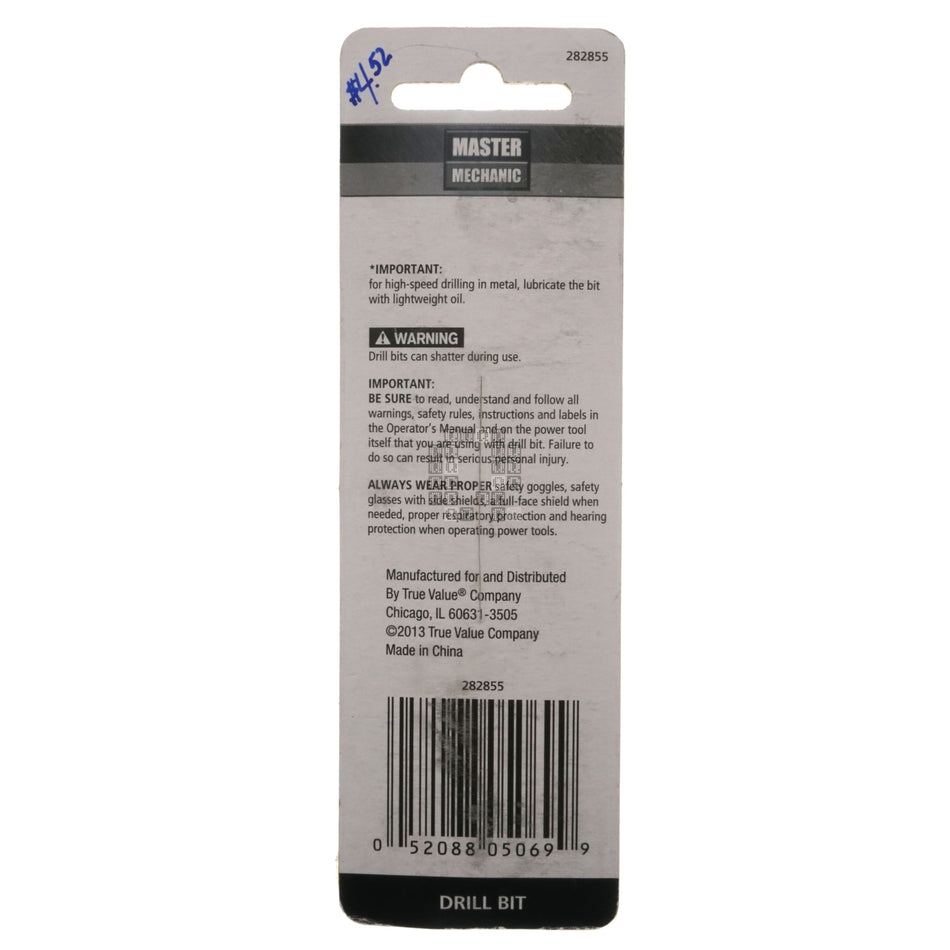 Master Mechanic 282855 3/8" Glass and Tile Drill Bit