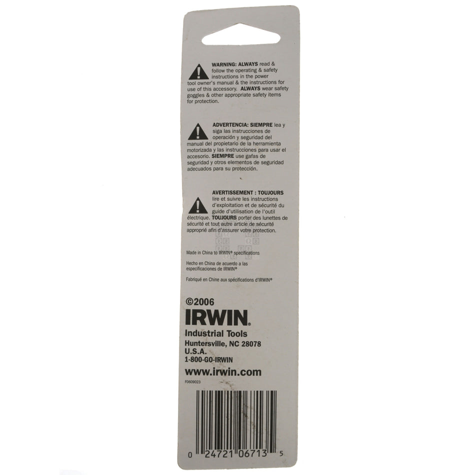 Irwin 3016022 11/32" Cobalt 135° Split Point Drill Bit