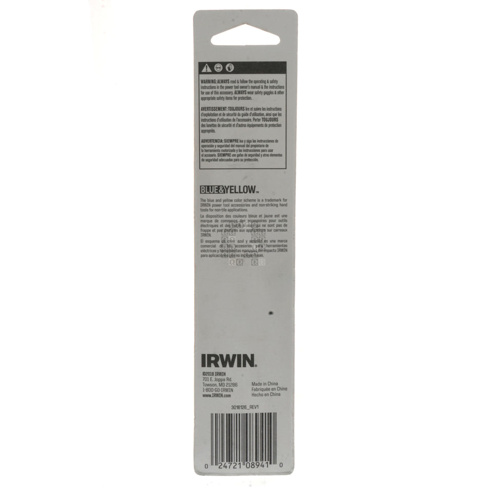 Irwin 3016126 13/32" Cobalt 135° Split Point Jobber Length Drill Bit