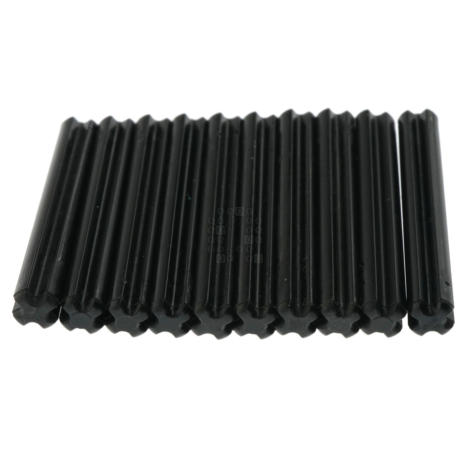 LEGO 370526 Cross Axle, 4M, Black, 10-Pack