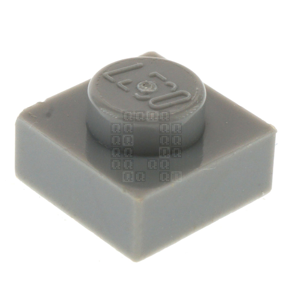 LEGO 4211399 1x1 Plate, Medium Stone Grey, 10-Pack