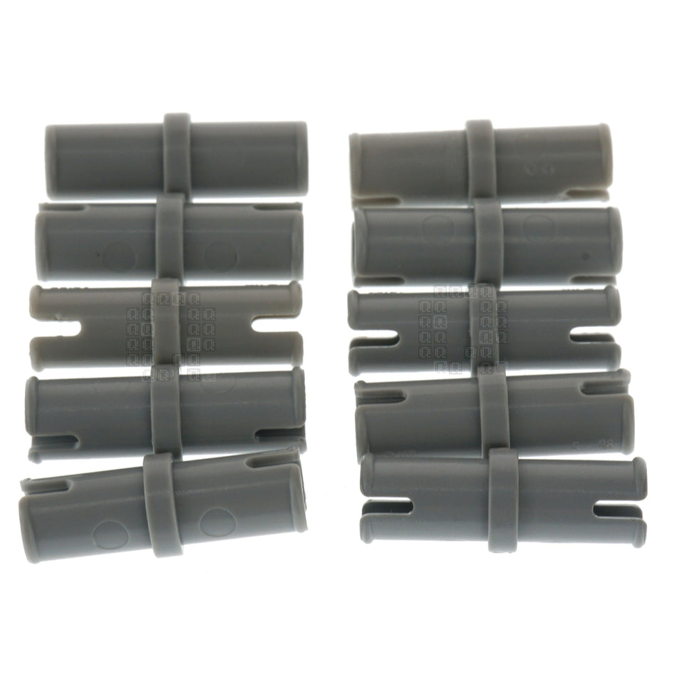 LEGO 4211807 Connector Peg, Medium Stone Grey, 10-Pack