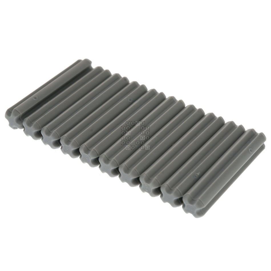 LEGO 4211815 Technic Cross Axle 3M Medium Stone Grey, 10-Pack