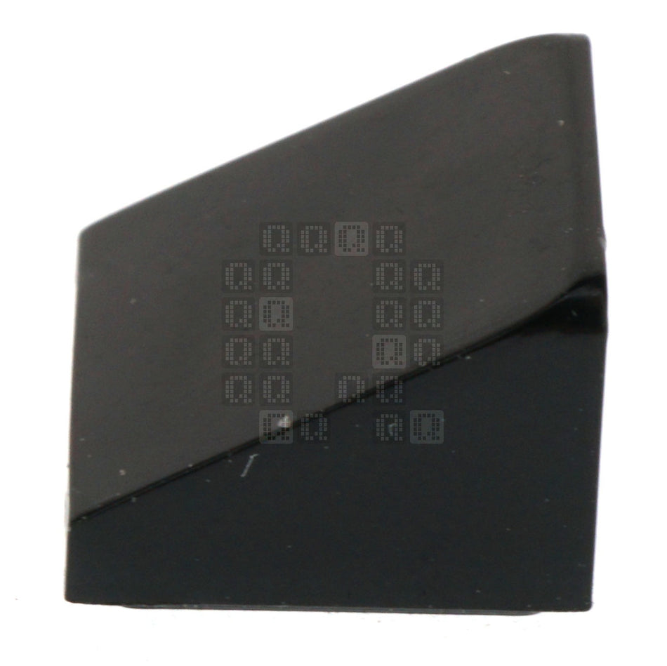 LEGO 4504382 1x1x2/3 Sloped Roof Tile, Black, 10-Pack