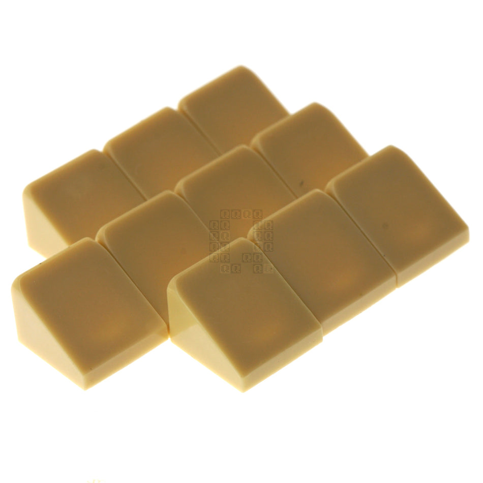 LEGO 4516055  1 x 1 x 2/3 Roof Tile, Brick Yellow, 10-Pack