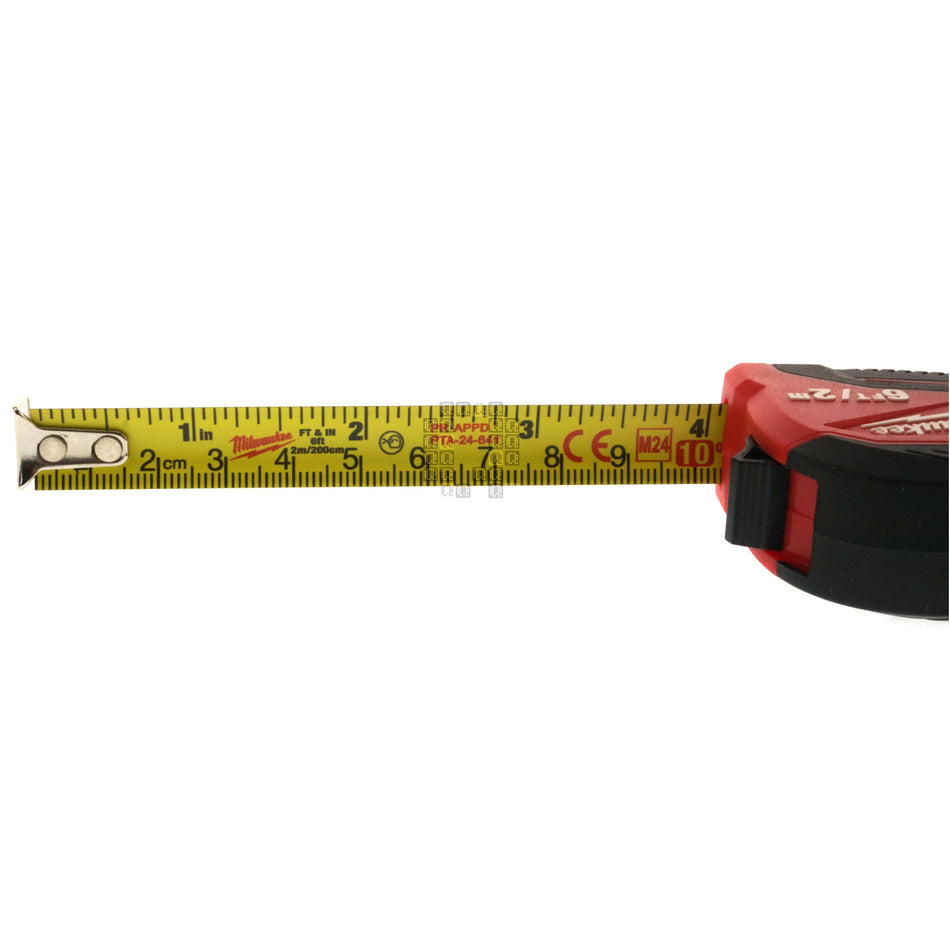 Milwaukee Tool 48-22-1706 Mini 6ft / 2m Keychain Tape Measure