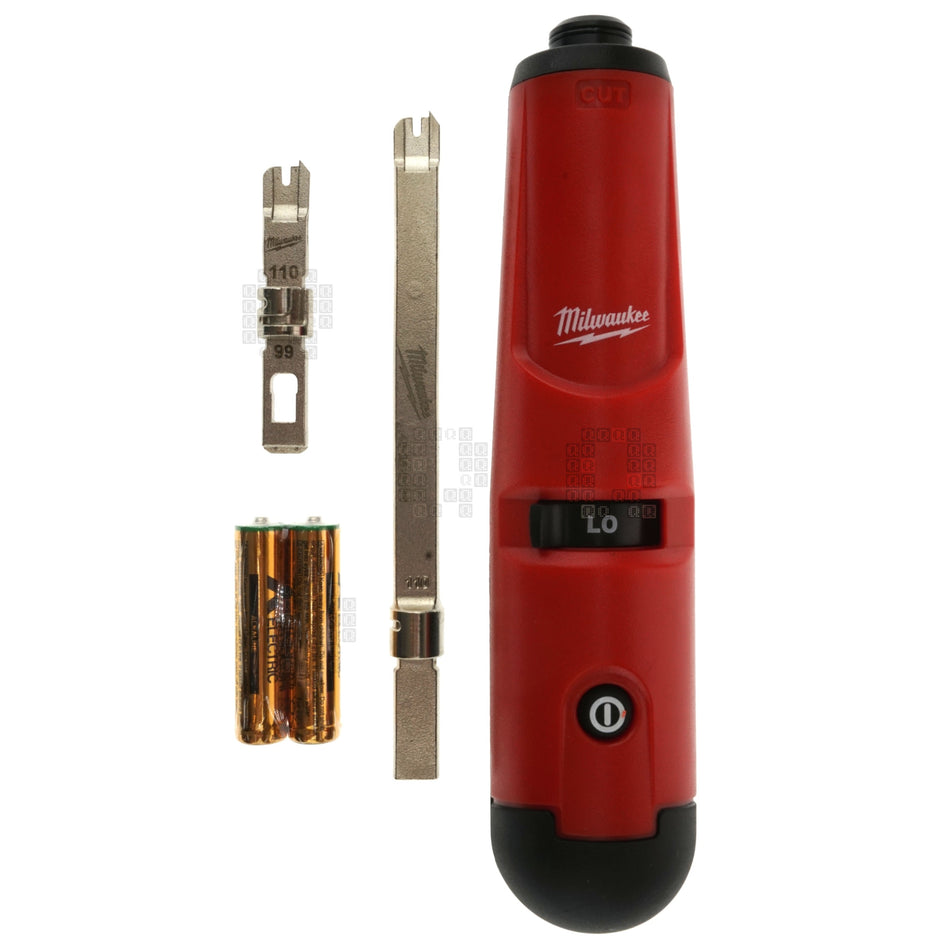 Milwaukee Tool 48-22-2165 Lighted Impact Punchdown Tool, 66 & 110 Blades