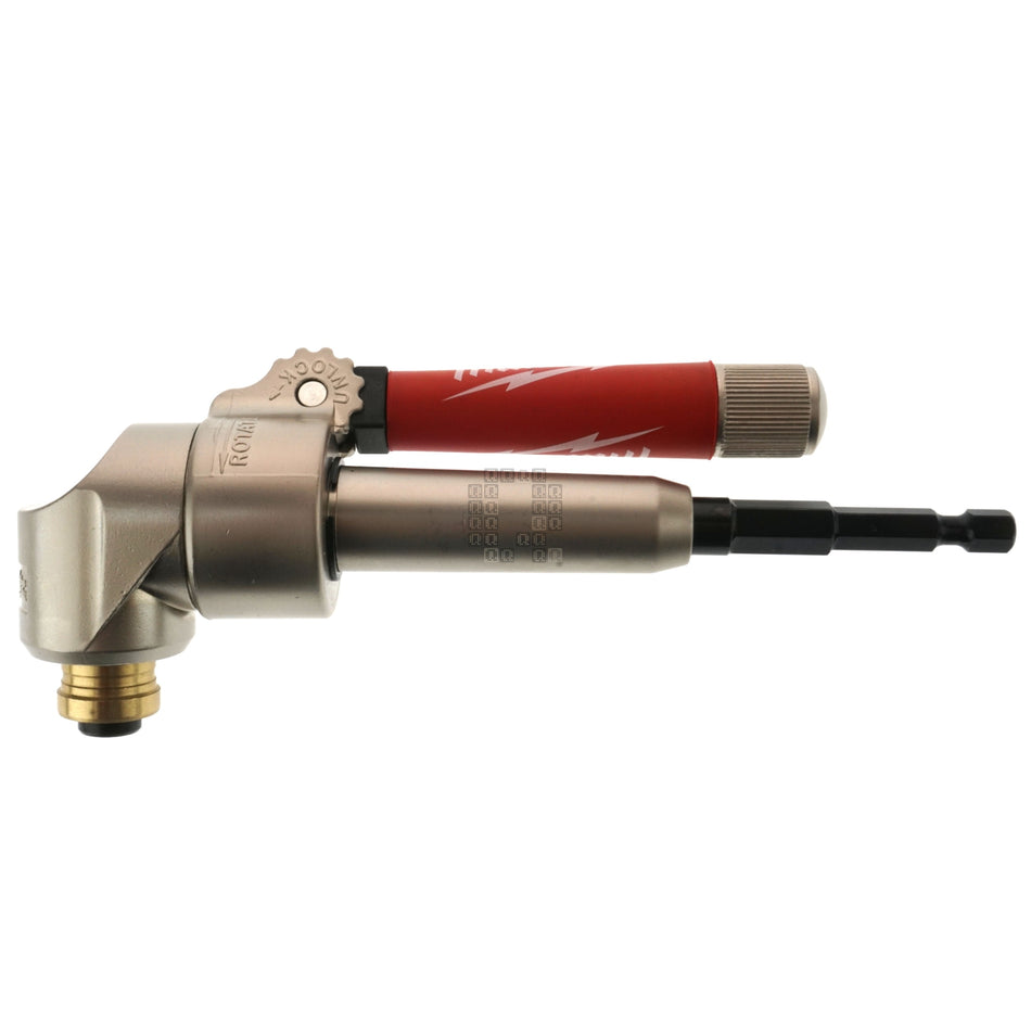 Milwaukee Tool 49-22-8510 Right Angle Drill Attachment, 1/4" Hex Quick Attach