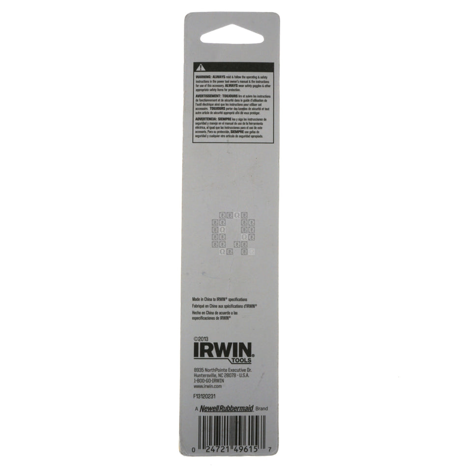 Irwin Tools 49615 SPEEDBOR Brad Point Drill Bit for Wood, 5/16"