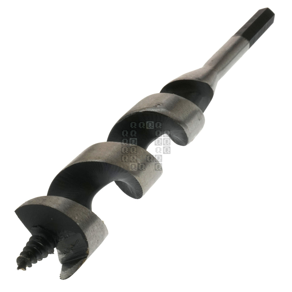 Irwin Industrial Tools 49916 1" 25.4mm Auger Drill Bit, 7-1/2" Length, 1-Flute, 5/16" Hex Shank