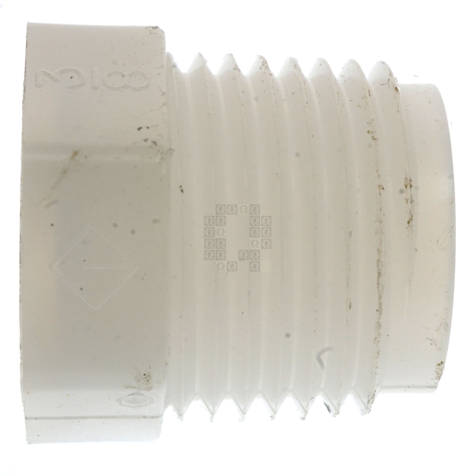 Anderson Metals 53610-0604 Nylon 1/4" Female NPT x 3/8" Male NPT Hex Bushing Adapter