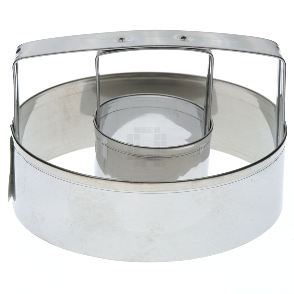 Fox Run 5754 Metal Donut Cutter, 3", Tin Plated Steel