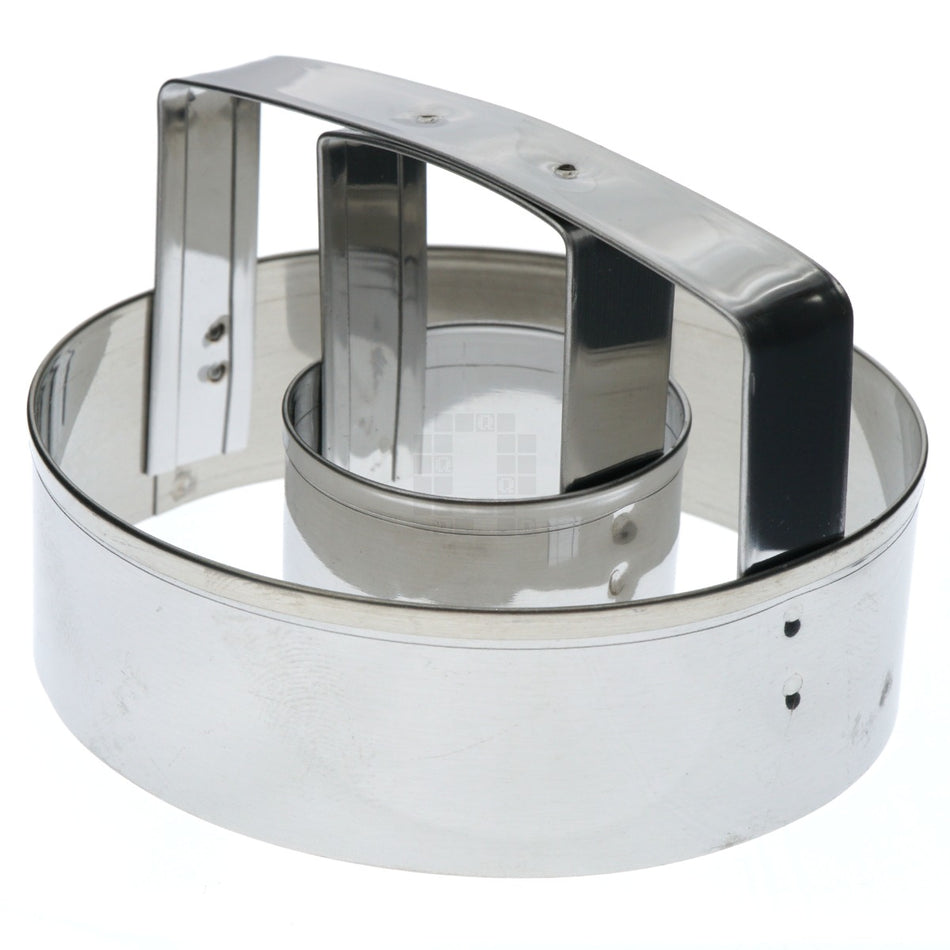 Fox Run 5754 Metal Donut Cutter, 3", Tin Plated Steel