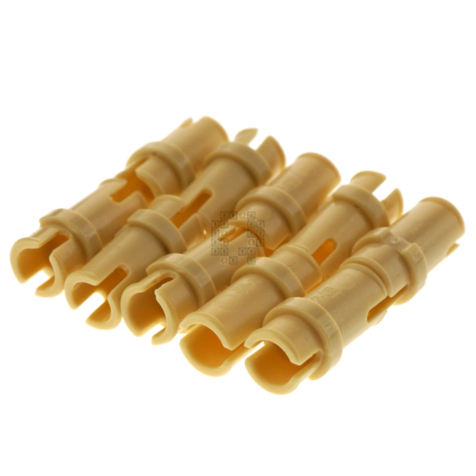 Lego 6013938 1-1/2M Technic Connecting Bushing, Brick Yellow, 10-Pack