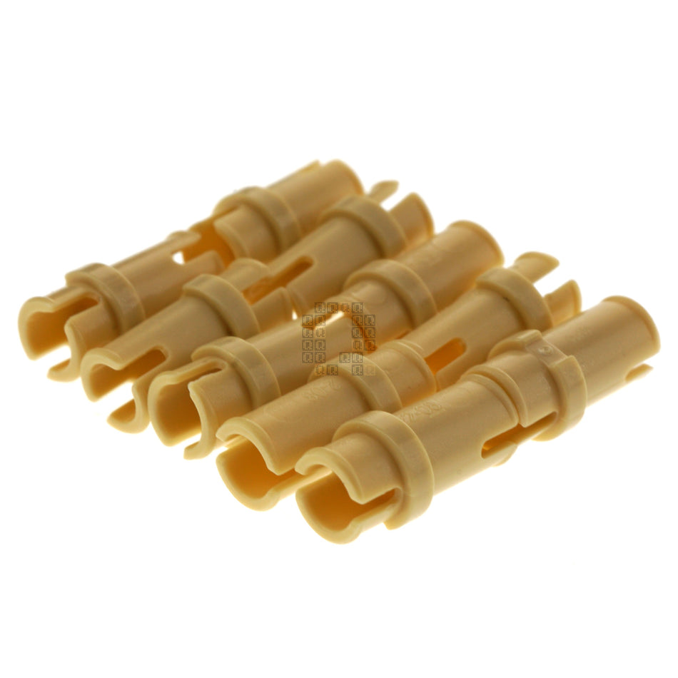 Lego 6013938 1-1/2M Technic Connecting Bushing, Brick Yellow, 10-Pack