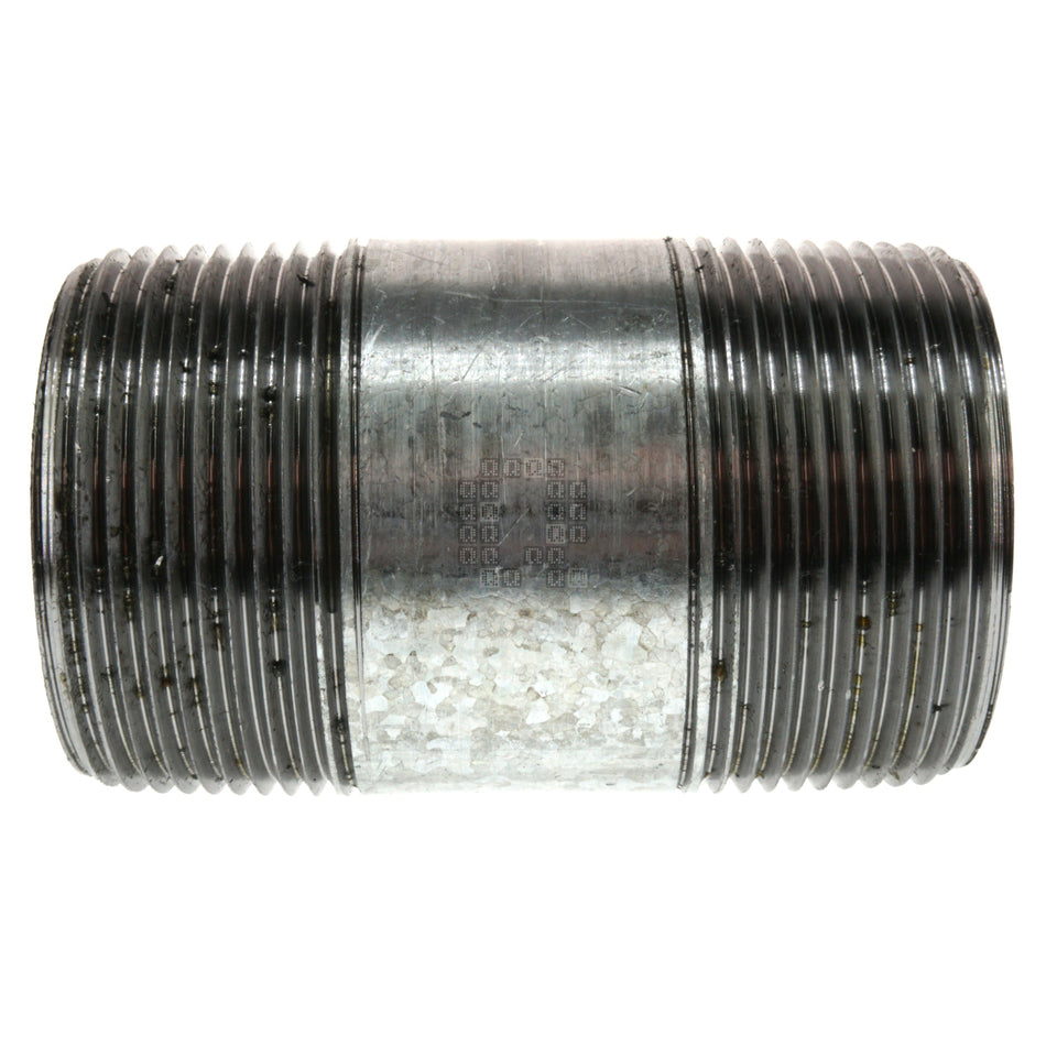 Prosource 612-6692 1-1/2" x 3" Galvanized Steel Schedule 40 Pipe Nipple