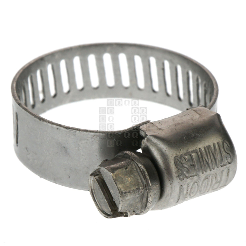 Ideal Tridon 6260653 Micro-Gear Stainless Worm Gear Hose Clamp, 5/16"-7/8", SAE 06