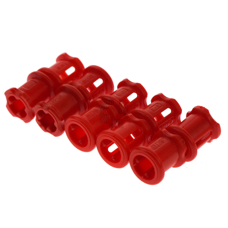 Lego 6271820 Technic Bushing for Cross Axle, Bright Red, 10-Pack