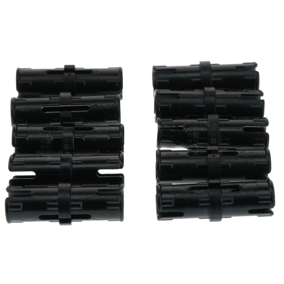 Lego 6279875 Technic Connector Peg with Friction, Black, 10-Pack