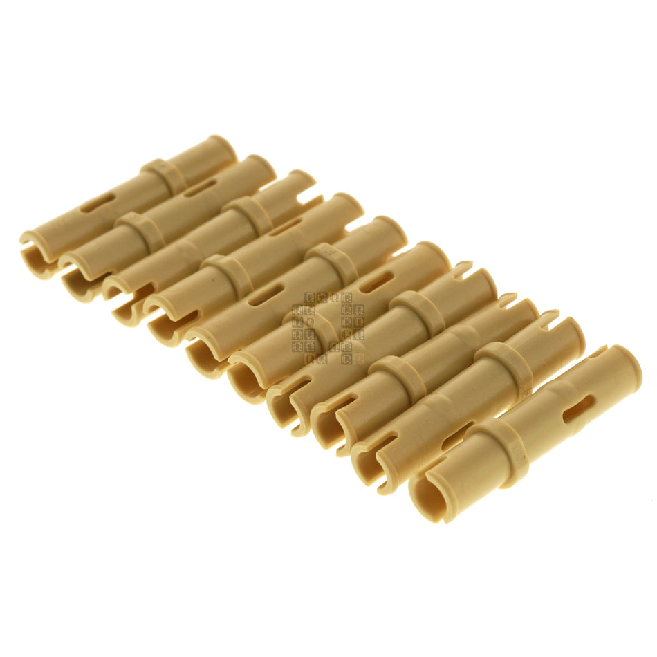 Lego 6321305 Technic 3M Connector Peg, Brick Yellow, 10-Pack
