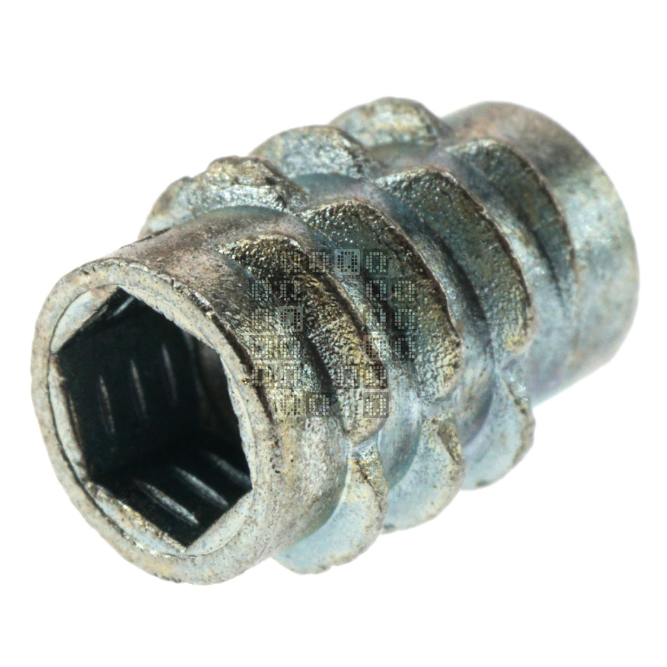 Midwest Fastener 6702104 #8-32 Hex Drive Threaded Wood Insert