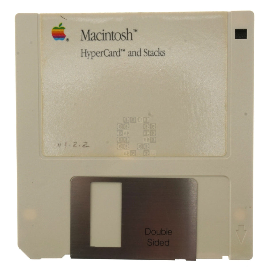 Apple Computer 690-5116-E Macintosh HyperCard and Stacks, V1.2.2, 3.5" Floppy Disk