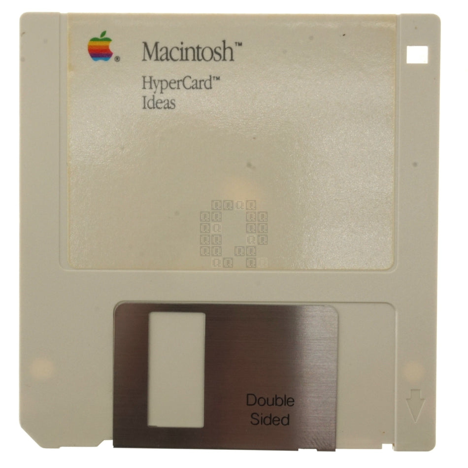 Apple Computer 690-5182-C Macintosh HyperCard Ideas, V1.2.2, 3.5" Floppy Disk