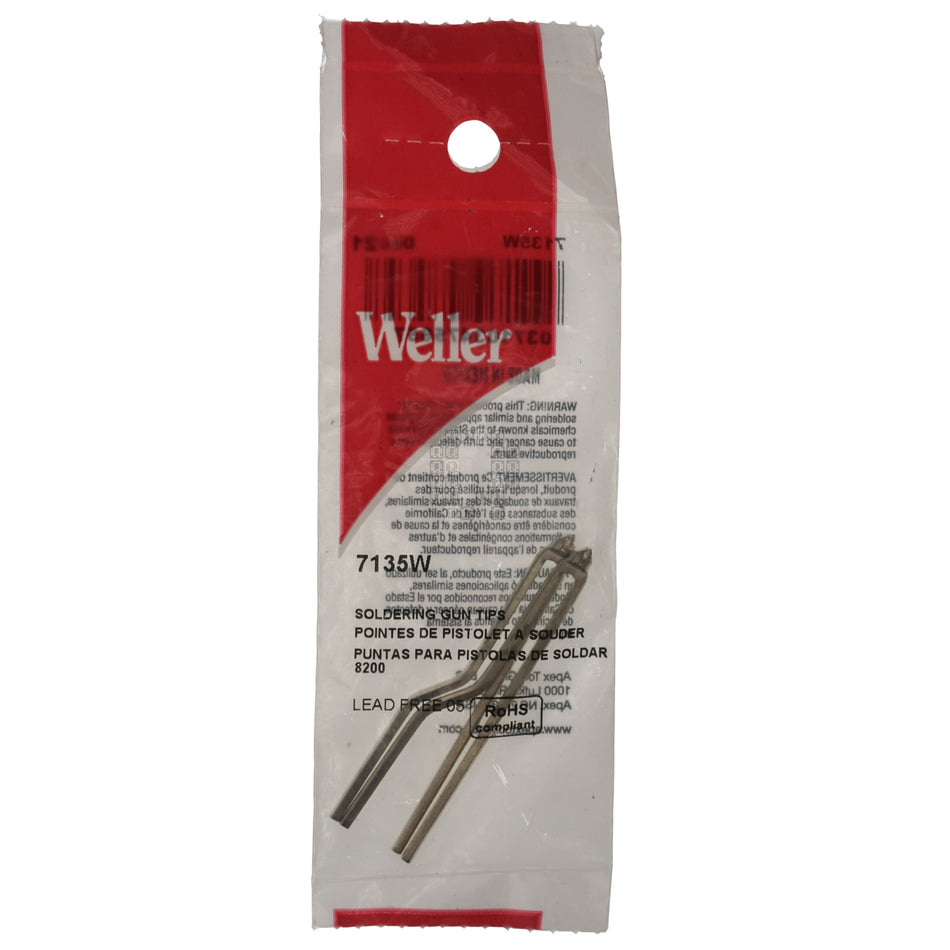 Weller 7135W 100/140 Watt Soldering Iron Tip, 2-Pack