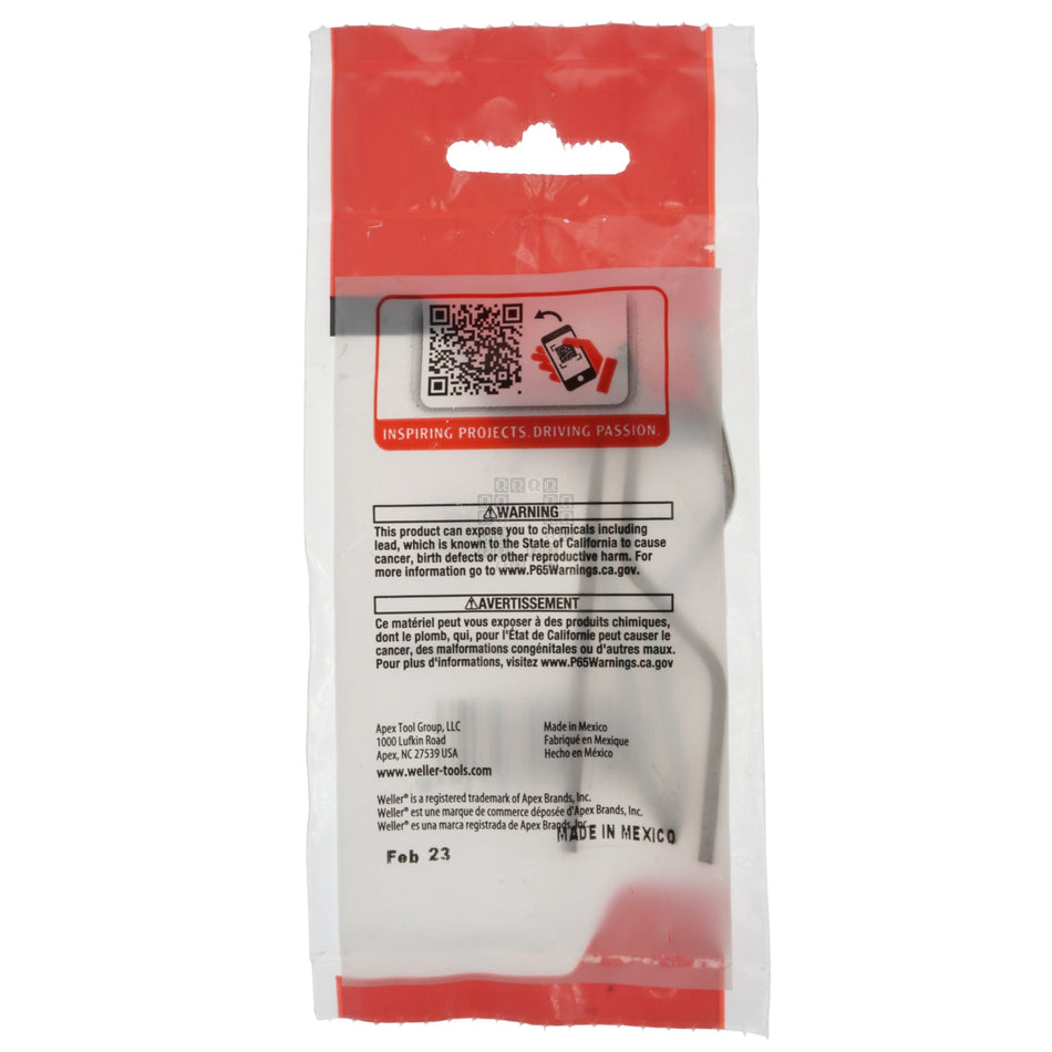 Weller 7250W D550 (200/260 Watt) Soldering Iron Tip, 2-Pack