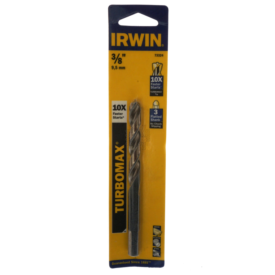Irwin Industrial Tools 73324 Turbomax 3/8" Drill Bit