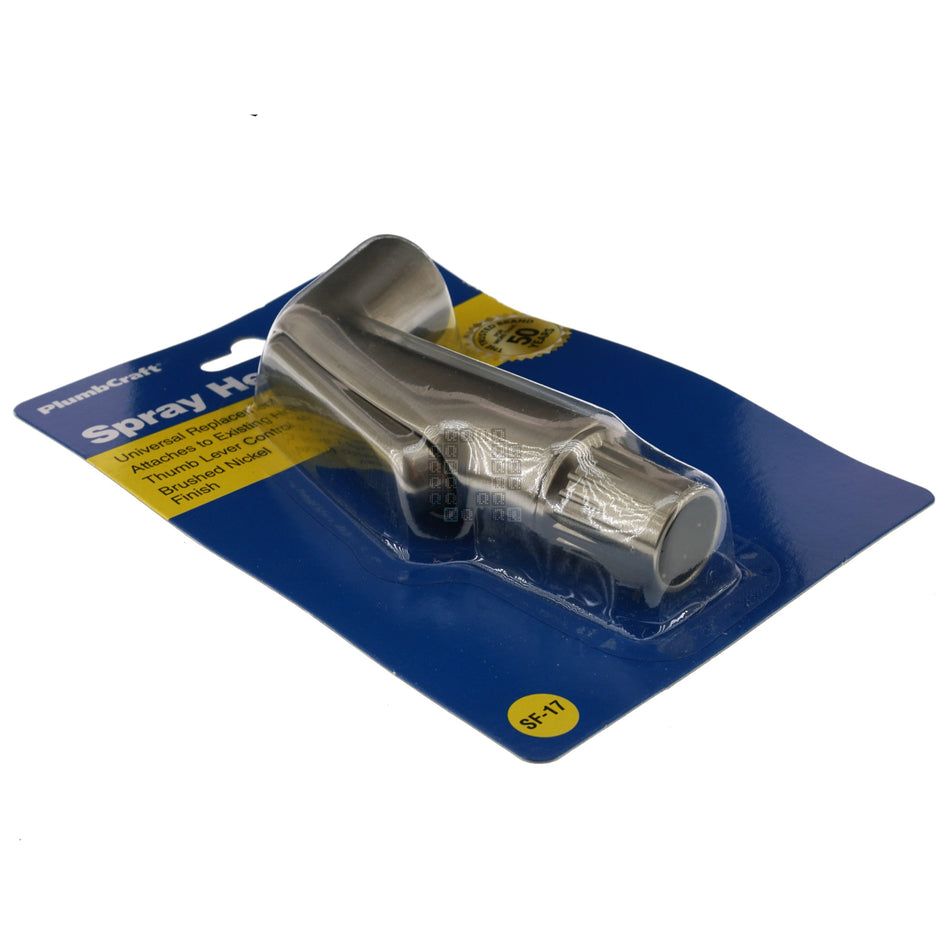 PlumbCraft 7635220 Universal Replacement Spray Head, Brushed Nickel Finish