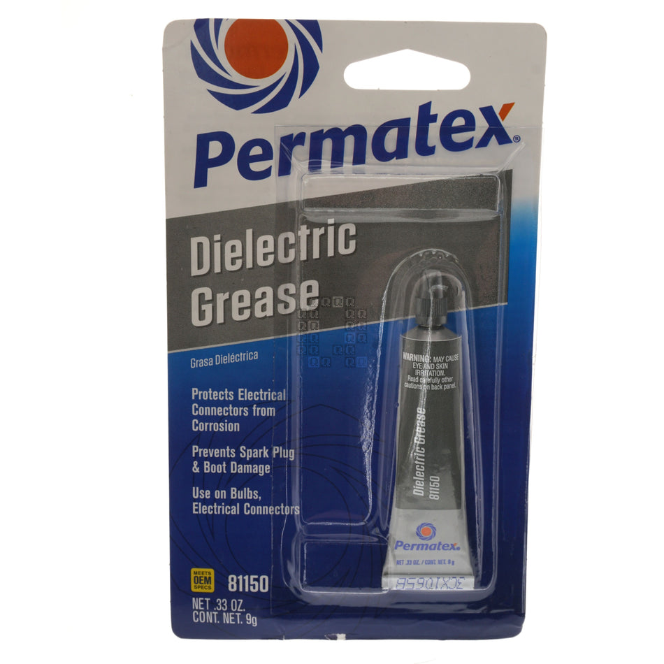 Permatex 81150 0.33oz/9g Dielectric Tune-up Grease Tube, Clear