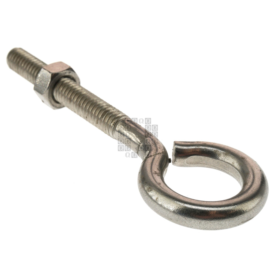 Prosource 876-2429 5/16" x 4" Stainless Steel Eye Bolt with Nut
