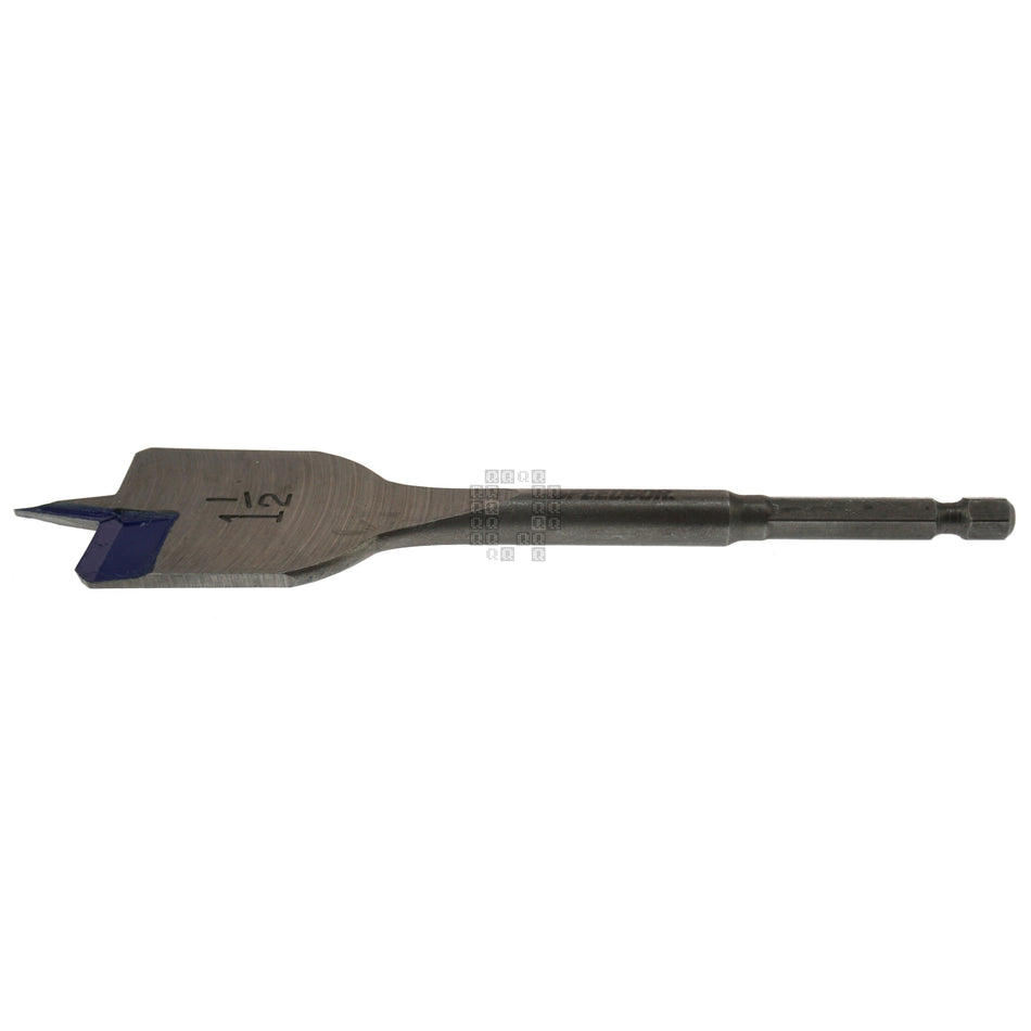 Irwin 88824 SPEEDBOR 1-1/2" x 6" Standard Length Spade Bit, 1/4" Hex Drive
