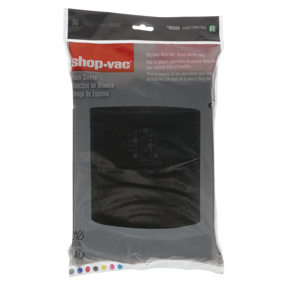 Shop-Vac 90585 Type R Wet Pick-Up Foam Filter Sleeve