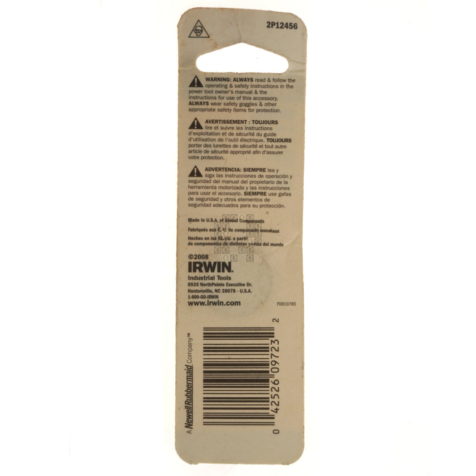 Irwin Hanson 9723 5mm M5 - 0.90mm Right Hand RH Metric Carbon Steel 1" Hex Die