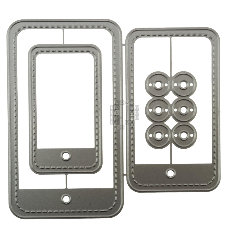4-Piece Travel Tags 2 Metal Cutting Die Set