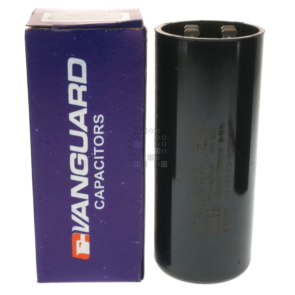 Vanguard BC-378M-165 Electric Motor Start Capacitor, 378-454 uF, 165VAC