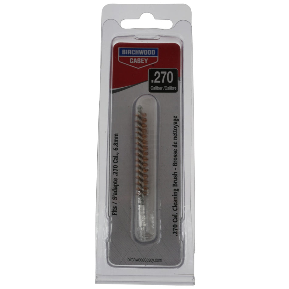 Birchwood Casey BC-41245 Bronze Cleaning Brush, .270 Caliber, #8-32 Thread