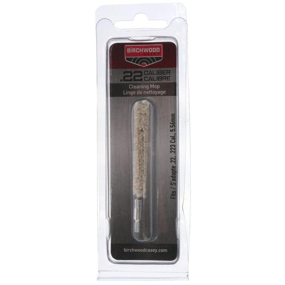 Birchwood Casey BC-41322 Gun Cleaning Mop, .22 & .223 Caliber, 5.56mm