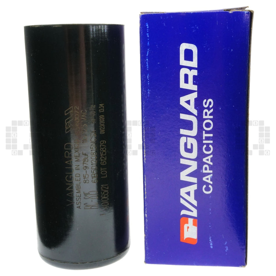Vanguard BC-815 Electric Motor Start Capacitor, 815-978 uF, 110-125VAC